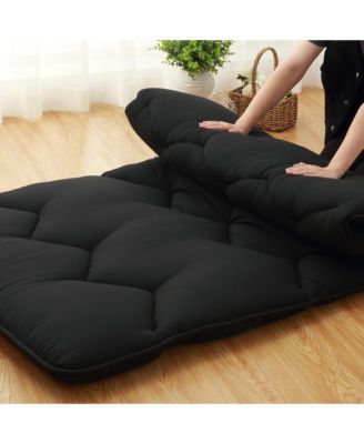 Futon Mattress Floor Mattress Pad Portable Dorm Sleeping Pad, Twin Size
