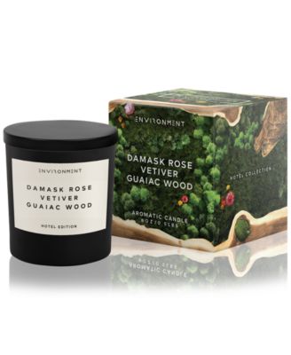 ENVIRONMENT - Damask Rose, Vetiver & Guaiac Wood Candle, 8 oz.