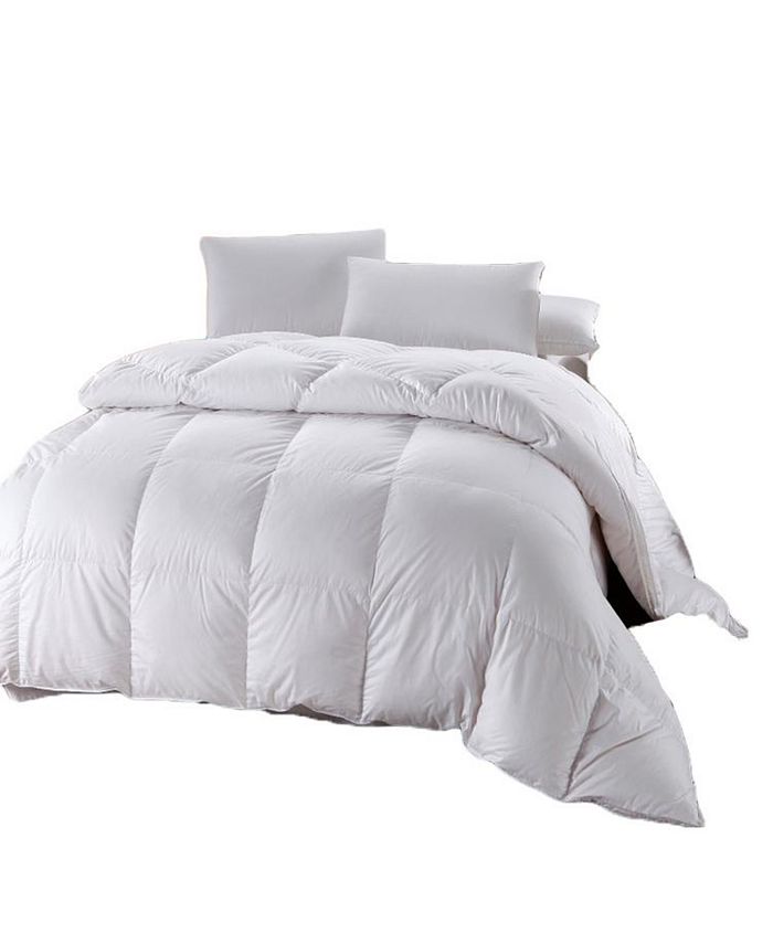 Egyptian Linens Egyptian Cotton 500 Thread Count Down Comforter, King