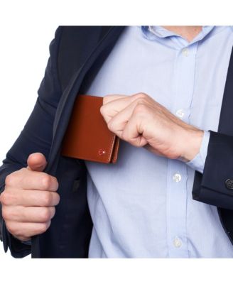 Men's Connor Executive Bifold Wallet | Business Passcase for Men | Premium Leather | Dual ID Windows | RFID Blocking | Gift Box Included