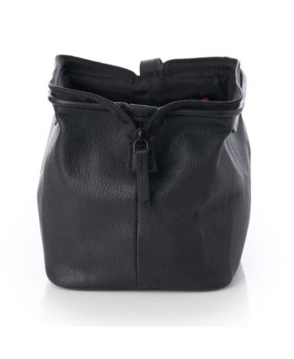 Lauter Toiletry Bag Genuine Leather Shaving Kit Dop Kit Travel Case