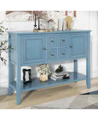 Streamdale Vintage Cambridge Console Table with Ample Storage