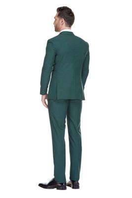 Men's Slim Fit 2-Piece Double Breasted Suit