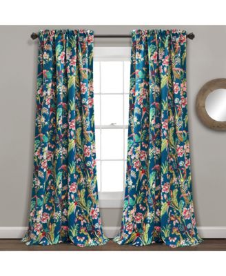 Dolores Light Filtering Window Curtain Panels