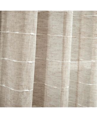 Farmhouse Textured Sheer Valance