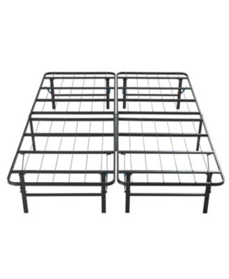 14" Adjustable Foldable Steel Bed Frame - Full