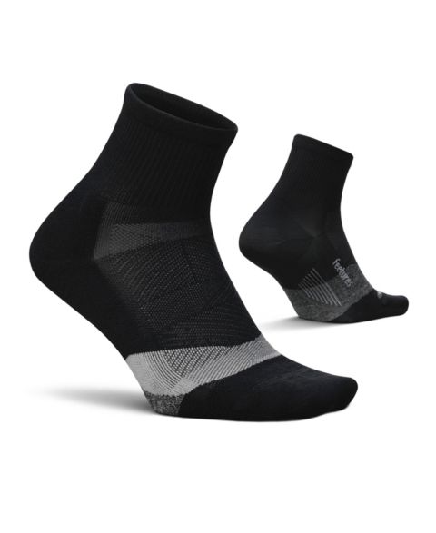 Носки Sport для мужчин, укороченные, с амортизацией — Feetures, цвет: Чёрный