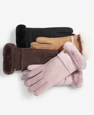 UGG® Stitched Slim Tech Gloves - Macy's