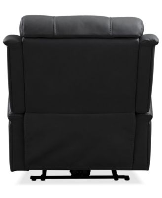 Kellet 33" Leather Power Recliner, Created for Macy's