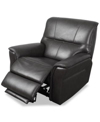 Warlington 42" Leather Zero Gravity Recliner, Created for Macy's