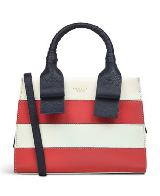 RADLEY Radley Toile 小型オープントップグラブ Radley London Finch Lane Stripe Small Ziptop Grab - Macy's