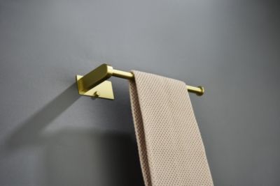 2 Pack Brushed Gold Paper Towel Holder Set