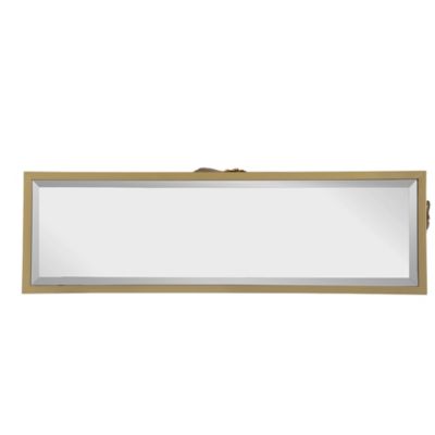 Console Table with Mirrored Glass Top, Modern Entryway Table