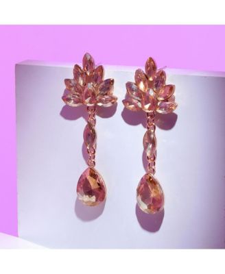 Women's Gold Dazzling Drop Earrings
