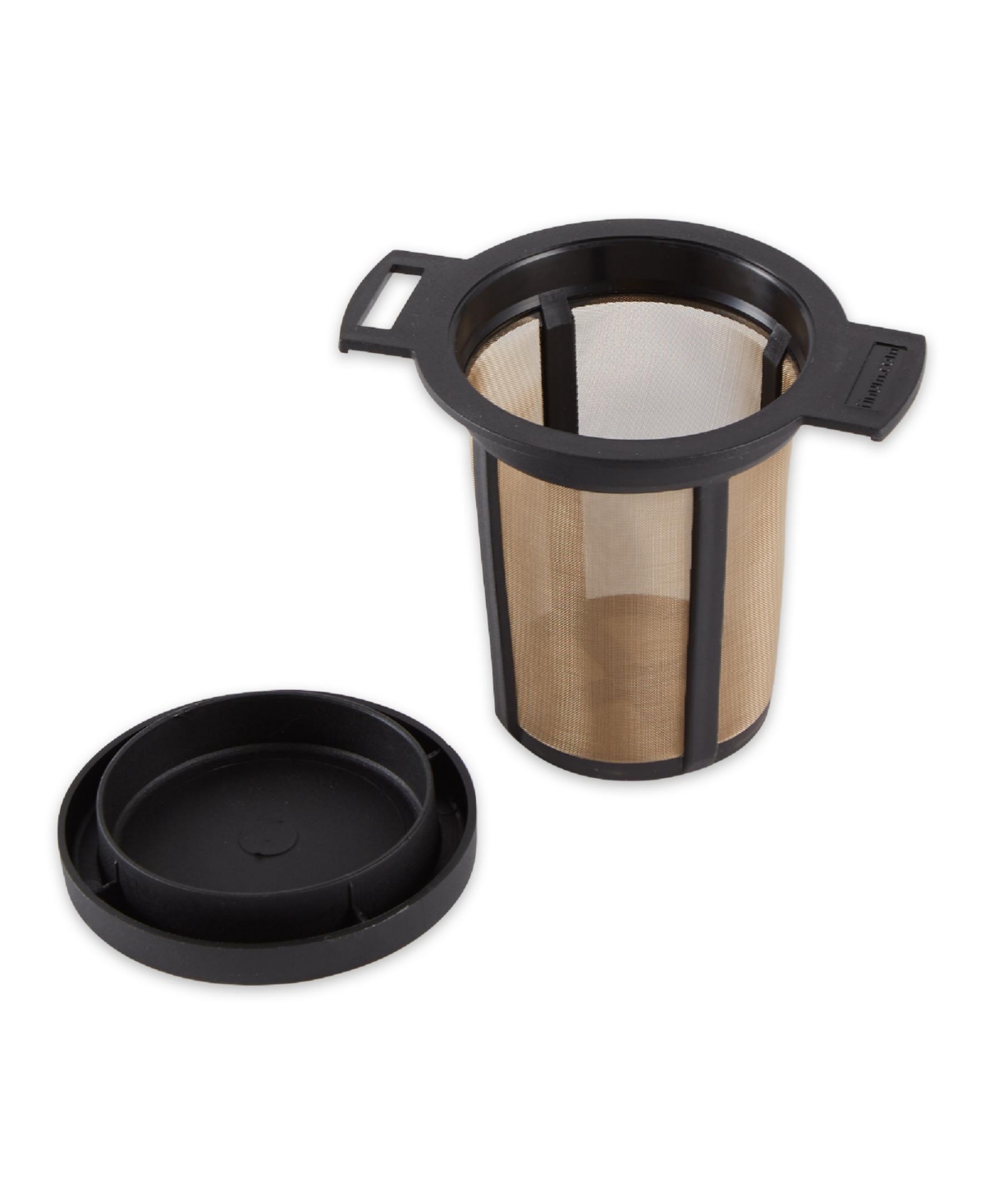 Shop Rsvp International Endurance Stainless Steel And Plastic Medium Finium Tea Brewing Basket In Black