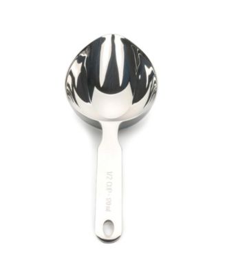 RSVP International Endurance Stainless Steel 1/2 Cup Single Oval Measuring Scoop - Macy's