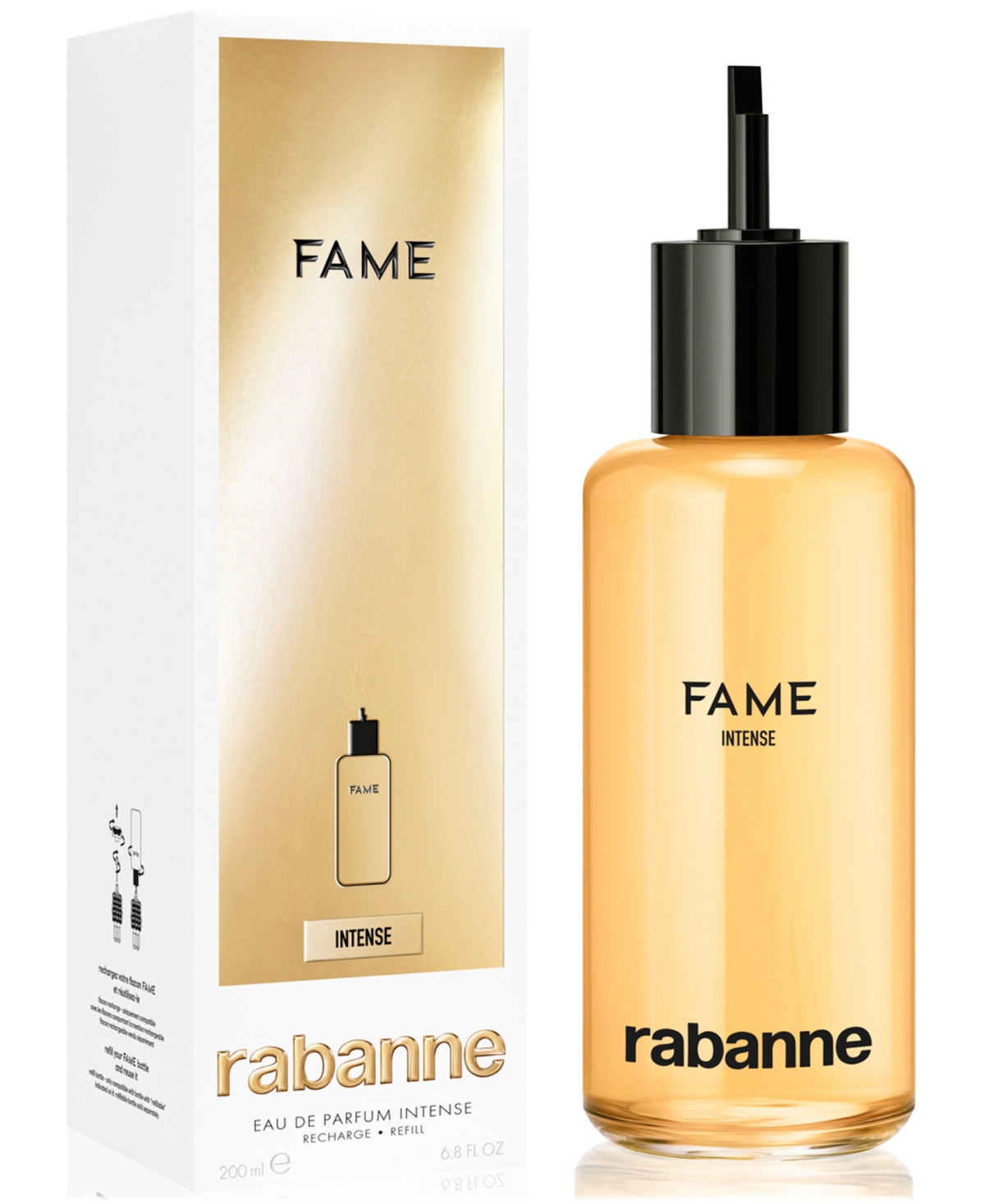 Rabanne Fame Intense Eau De Parfum Intense Refill 200ml In No Color