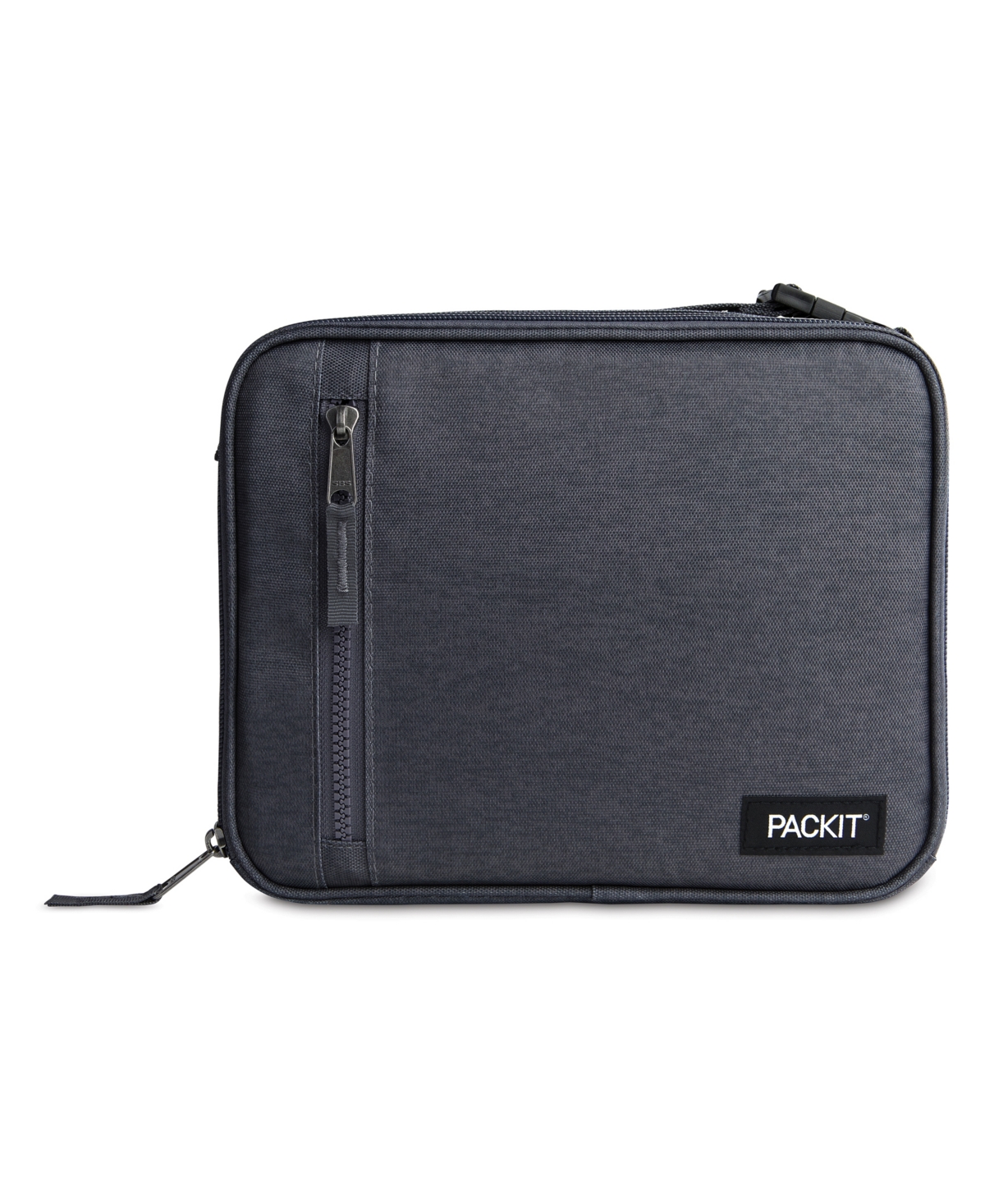 Pack It Freezable Classic Lunch Box In City Charcoal