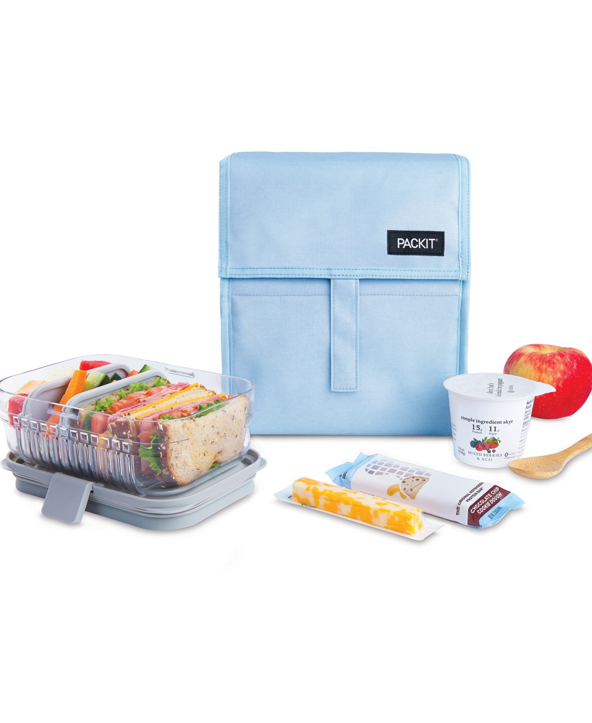Pack It Freezable Lunch Bag In True Blue