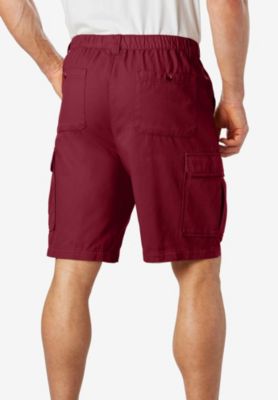 Big & Tall Knockarounds 8" Full-Elastic Cargo Shorts
