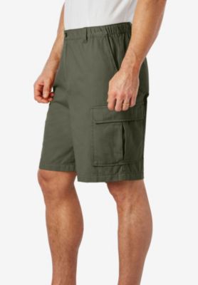 Big & Tall Knockarounds 8" Full-Elastic Cargo Shorts