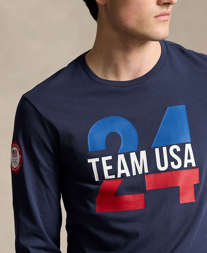 Polo Ralph Lauren Men's Team USA Jersey Graphic T-Shirt - Macy's