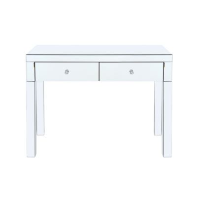 Streamdale Modern 39"W Double Draw Dressing Table