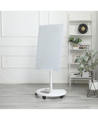 Streamdale Adjustable Magnetic Glass Whiteboard Set