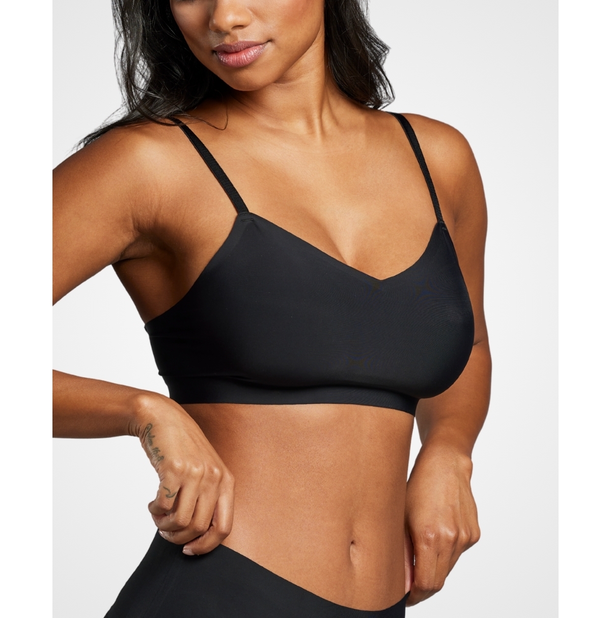 Siella Women's Invisible V-Neck Bra