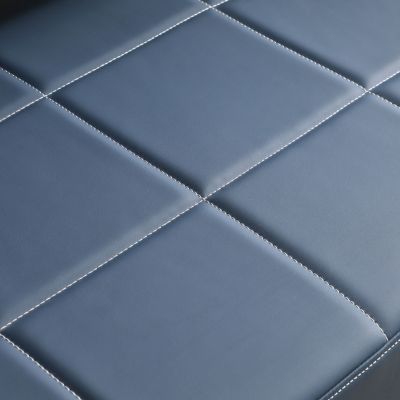 Streamdale 57.9" Width Modern Upholstery Faux Bonded Leather Loveseat Sofa