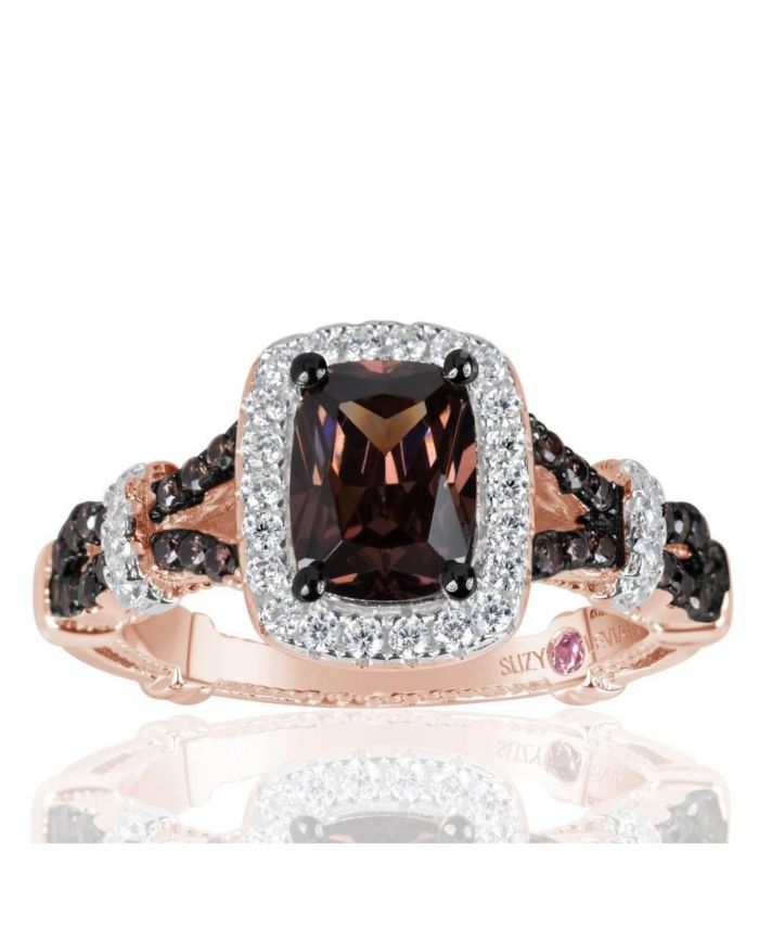 Suzy Levian New York Suzy Levian Sterling Silver Cubic Zirconia Ring