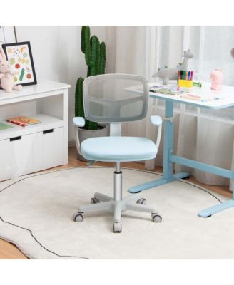 Auto Lock Kids Mesh Chair with Armrests Height Adjustable