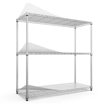 Heavy Duty Height Adjustable Wire Shelving