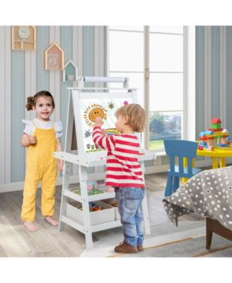 3-in-1 Double-Sided Storage Art Easel