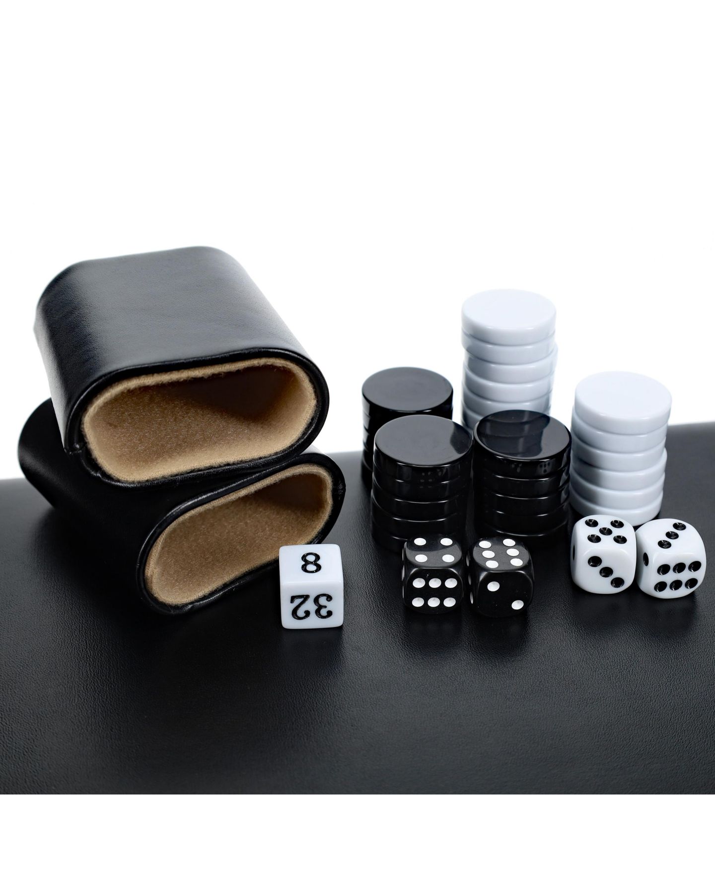 Детская настольная игра WE Games Travel Classic Backgammon Board Game, Ages 14+, цвет: Чёрный — фото 3