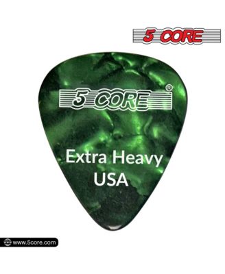 Guitar Picks 12 Piece 1.2mm Celluloid Extra Heavy Gauge Pick for Acoustic Electric Bass Guitar Natural Feel Warm Tone Puas Para Guitarra