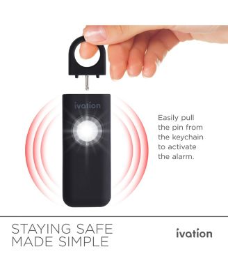 Personal SOS Keychain Alarm, Rechargeable Personal Alarm