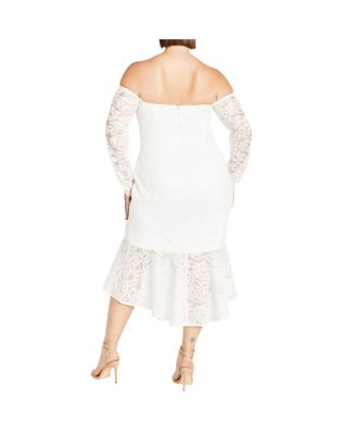 Plus Size Lace Athena Dress