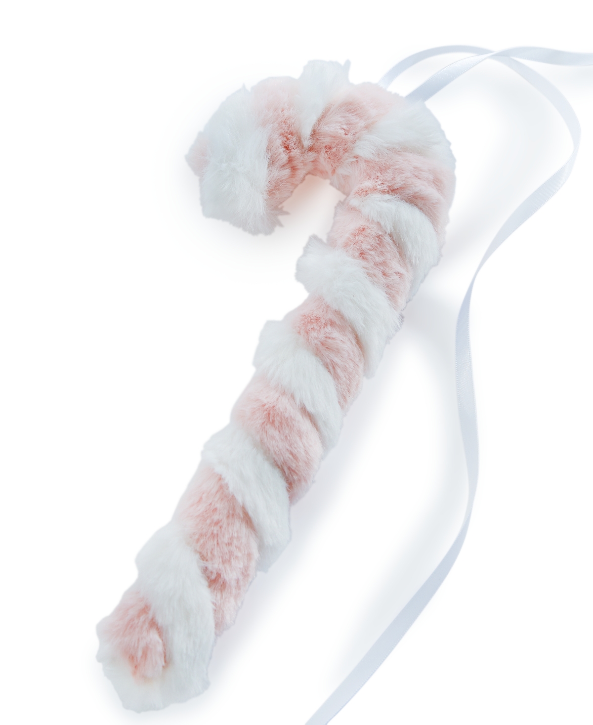 Holiday Lane Sugar Plum Pink & White Candy Cane Ornament, Exclusively At Macy's In No Color