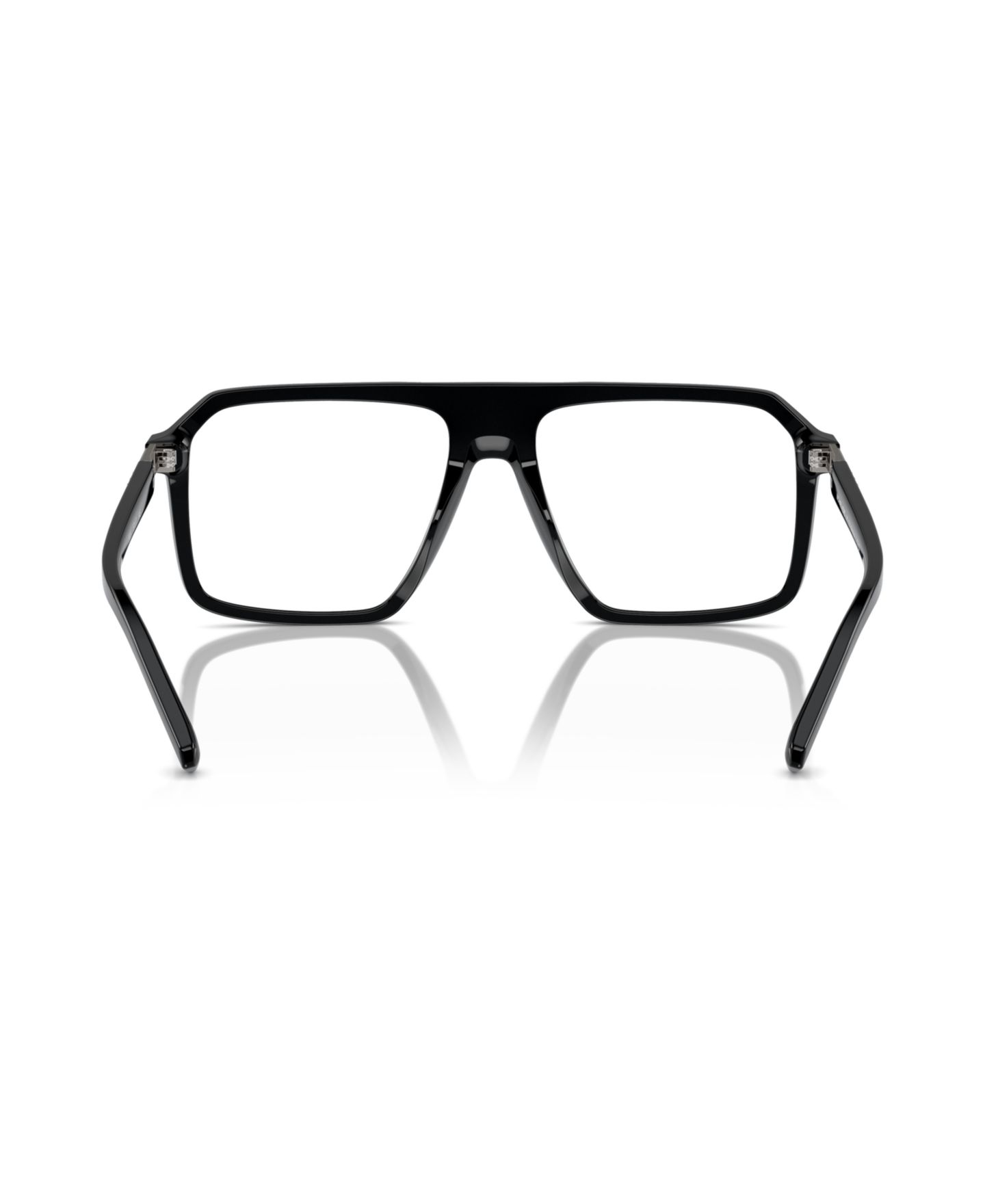 Мужские очки Michael Kors Man Square Plastic MK4123U Montreux Eyeglasses, цвет: Чёрный — фото 3