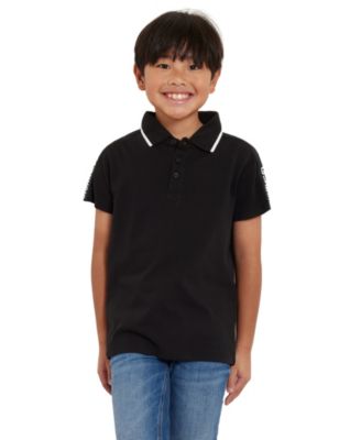 Big Boys Short Sleeve Taping Polo Shirt