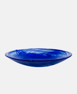 15" Contrast Dish Blue Serve Ware 