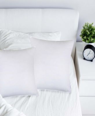 Down Alternative Medium Firm Back Neck Support 2-Pack Pillows, King