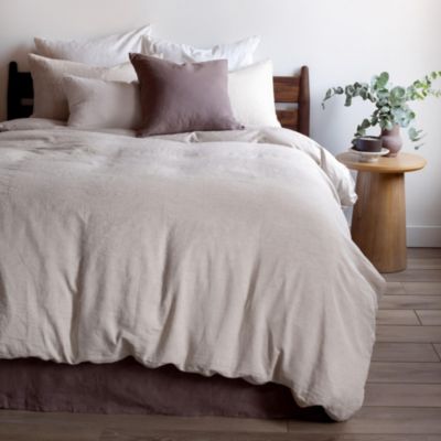 20" x 20" French Linen Pillow with Removable Sham