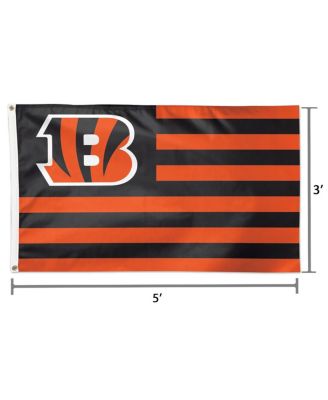Cincinnati Bengals 3' x 5' Americana Stars Stripes Deluxe Flag