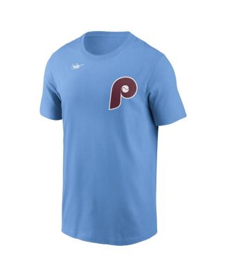Men's Light Philadelphia Phillies Cooperstown Wordmark T-Shirt