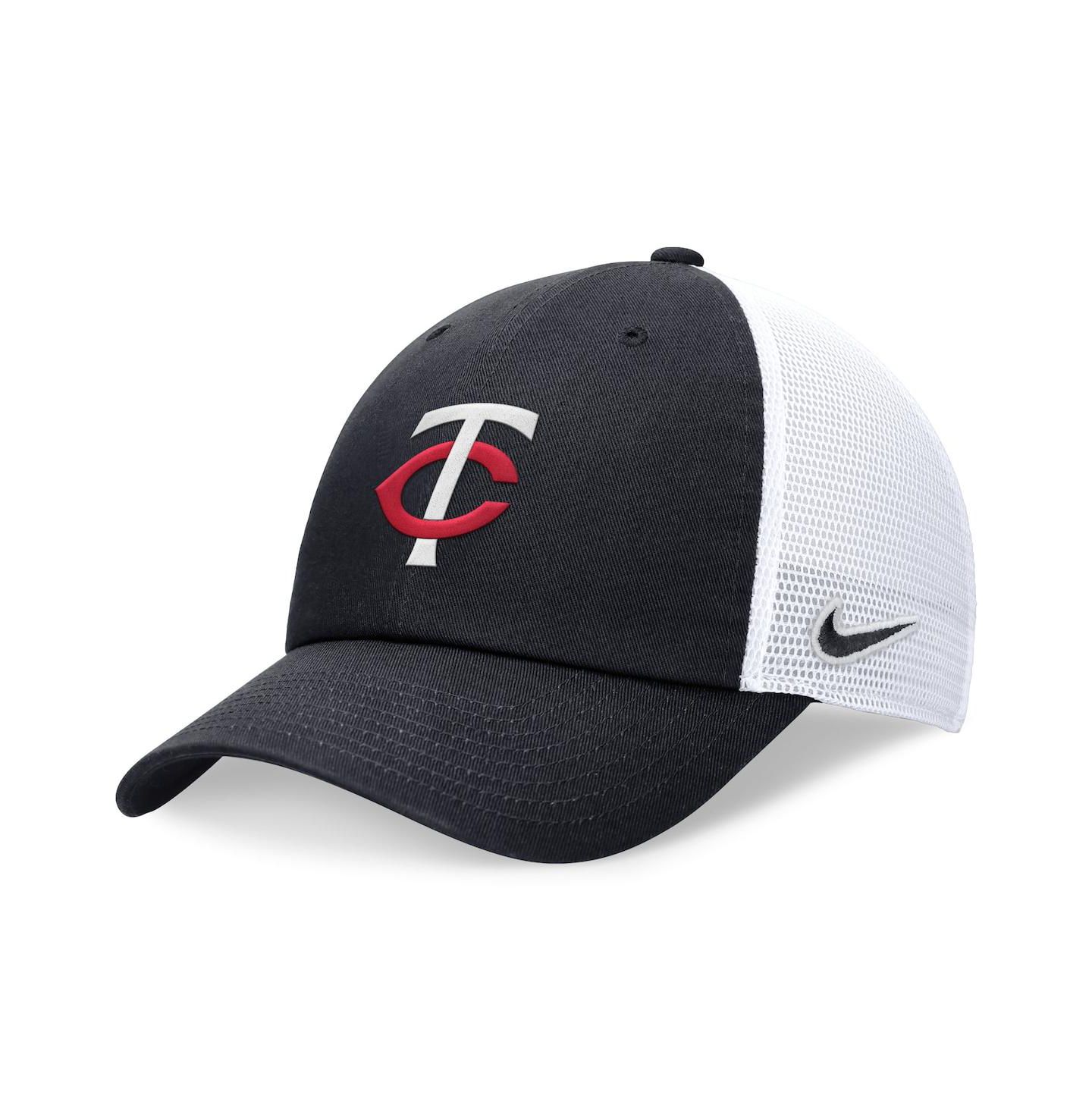 Мужская кепка Nike Minnesota Twins Ever Club Trucker Adjustable Hat — фото 1