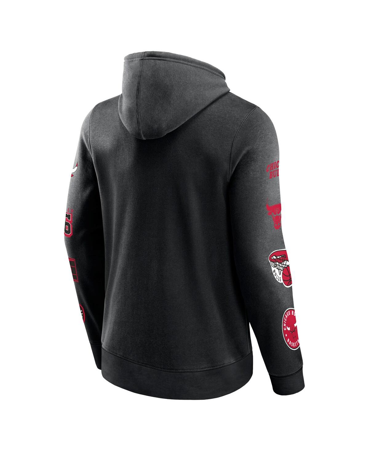 Fanatics Men's Houston Rockets Home Court Pullover Hoodie In Black