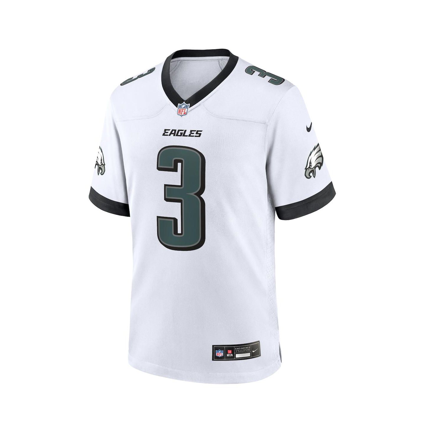 Мужской топ Nike Nolan Smith Philadelphia Eagles Game Jersey, цвет: Зелёный — фото 5