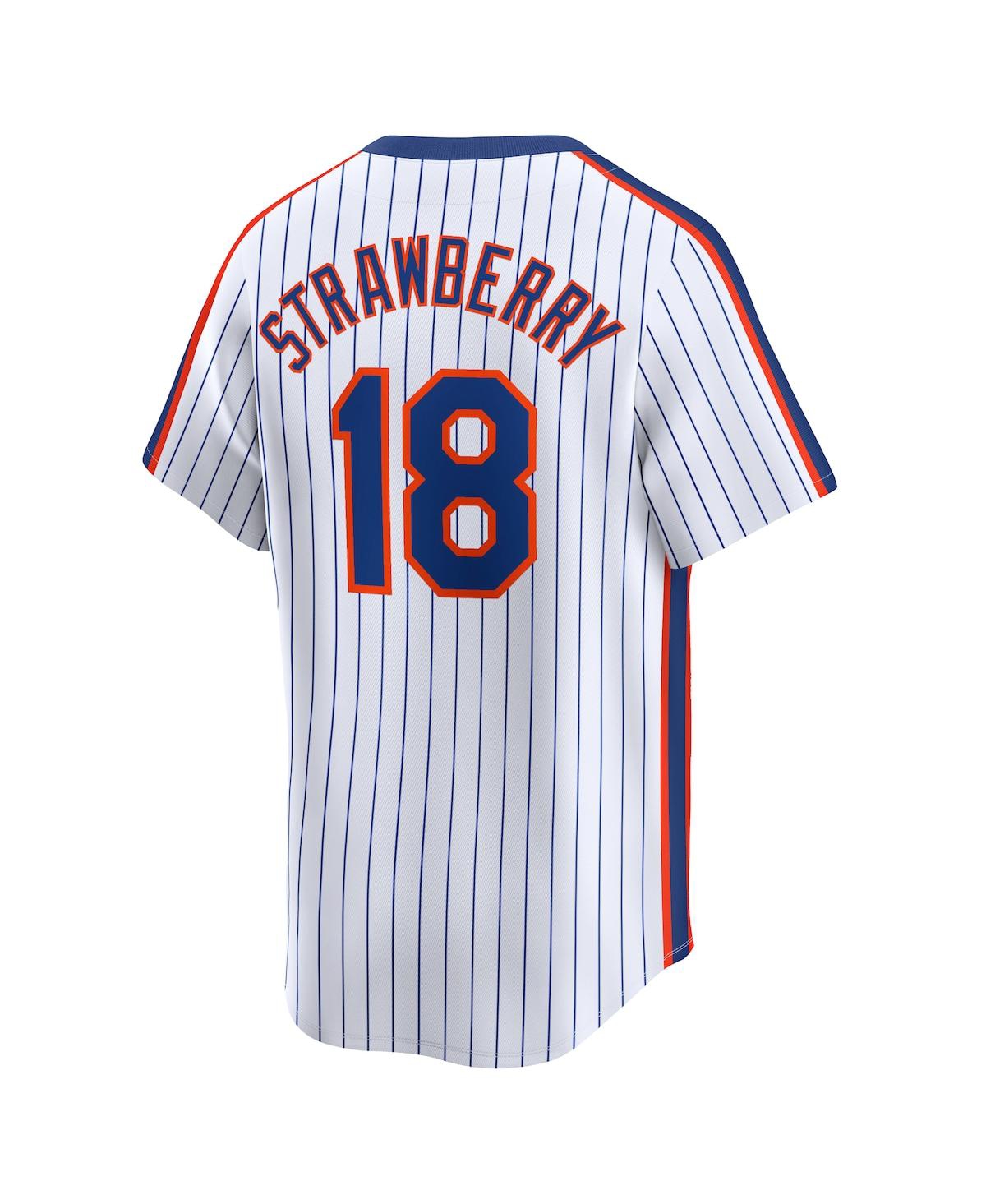 Nike Women'sNew York Mets Darryl Strawberry Throwback Cooperstown Limited Jersey - Navy